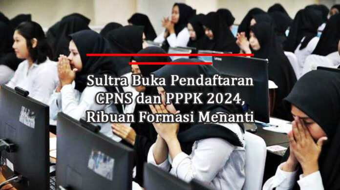 Sultra Buka Pendaftaran CPNS dan PPPK 2024, Ribuan Formasi Menanti