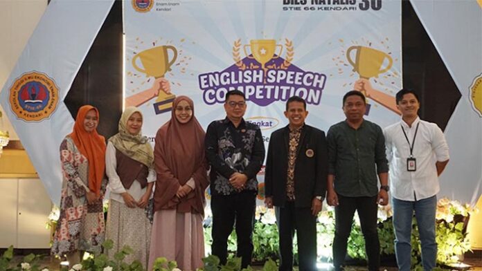 Gelar English Speech Competition Meriahkan Dies Natalis ke-30, STIE Enam Enam Kendari