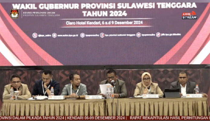 Raih 52,39 Persen Suara, KPU Sultra Tetapkan ASR-Hugua Pemenang Pilgub Sultra 2024