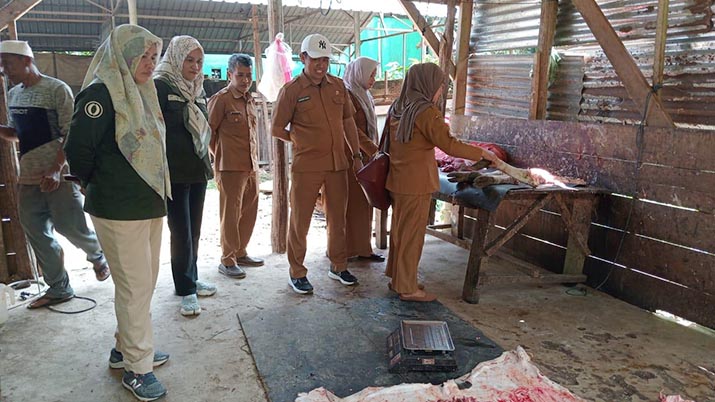 Dinas Ketapang Konut Sidak Pasar, Pastikan Stok dan Harga Aman Saat Bulan Ramadan